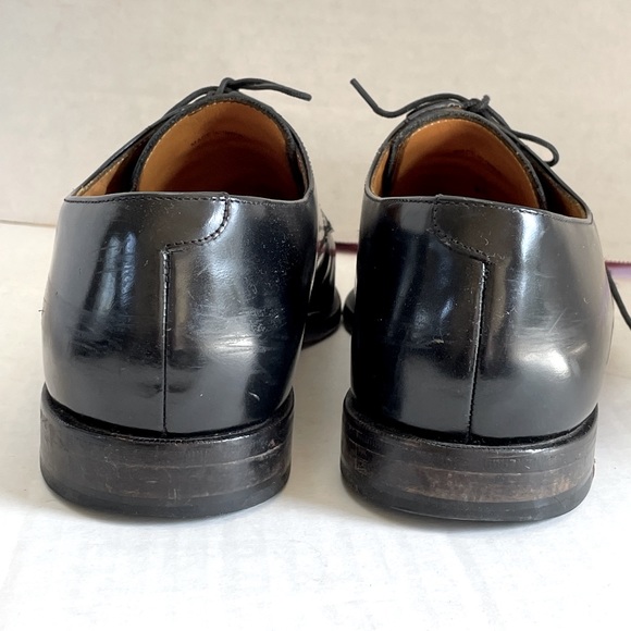 “COLE HAAN City” Men’s Black Leather Shoe, Size 12 - Picture 4 of 8